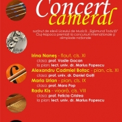 Concert cameral cu lucrări de Bach, Bethoven și Chopin la AMGD